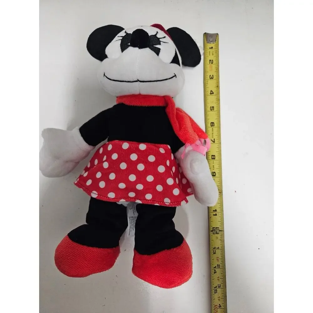 New Disney Minnie Mouse Animated Plush Dancing Musical Christmas Toy Doll 13